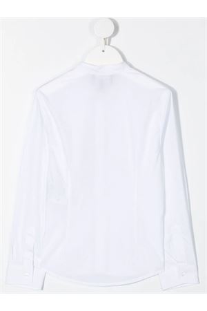 white cotton shirt EMPORIO ARMANI KIDS | 6H4CJ84N3GZ0100